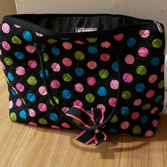 belvah Handbags - Belvah polka dot purse